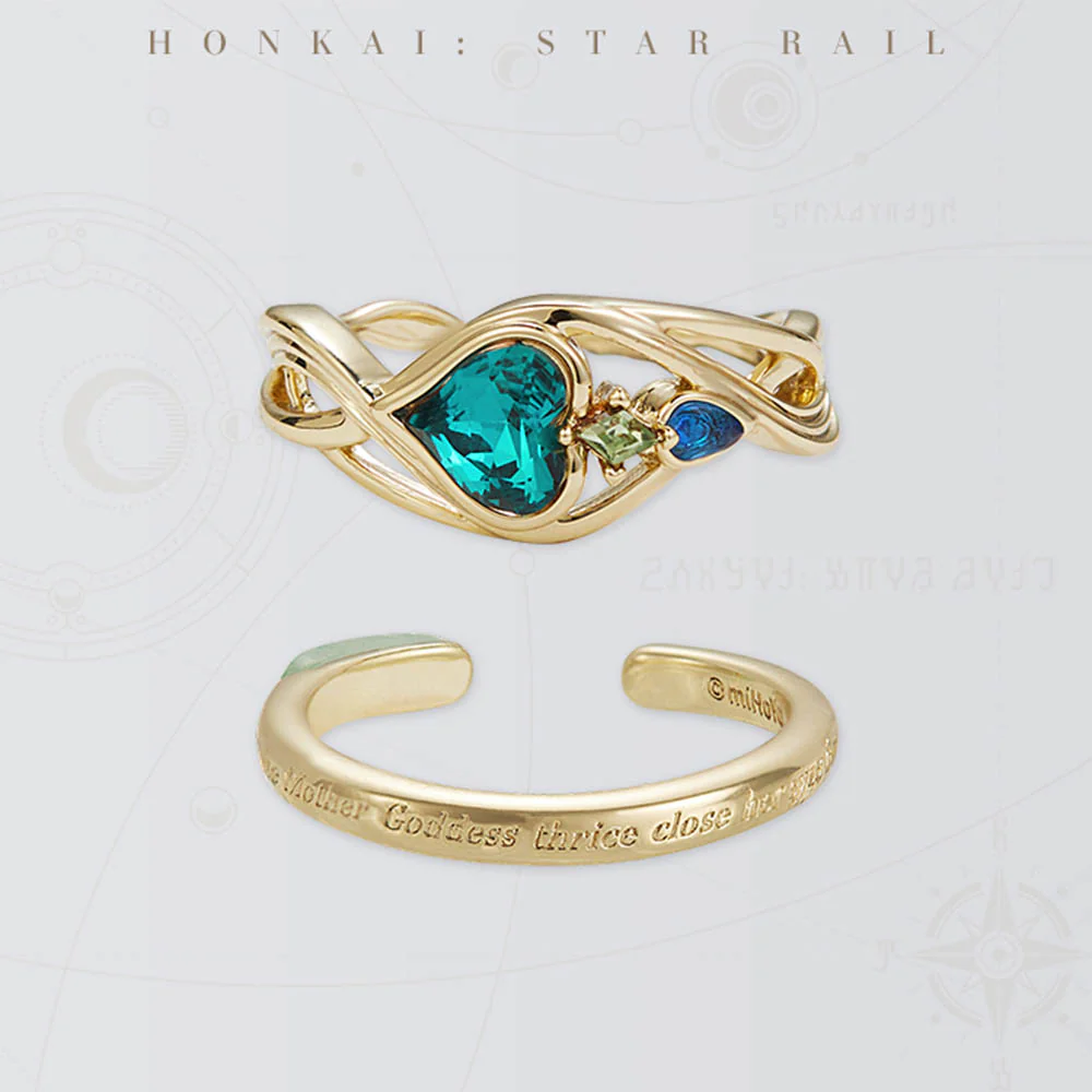 Aventurine Impression Series Ring Set - Image 6